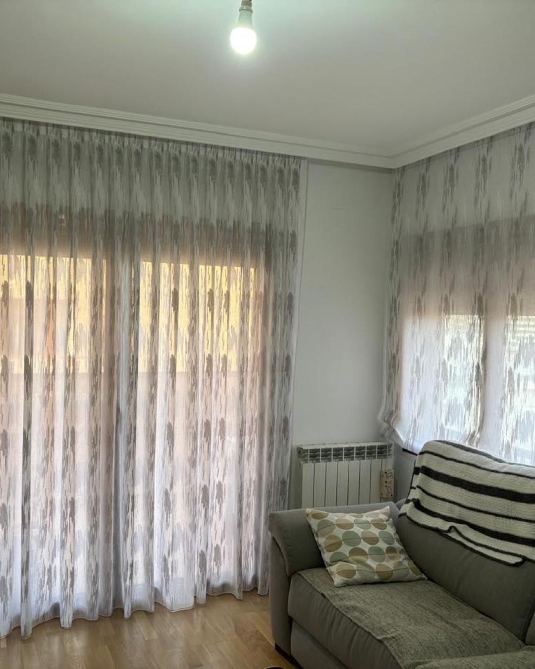 Decoración textil salón